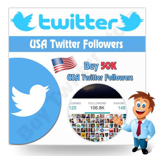 Buy USA Twitter Followers